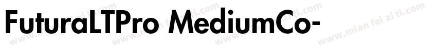 FuturaLTPro MediumCo字体转换